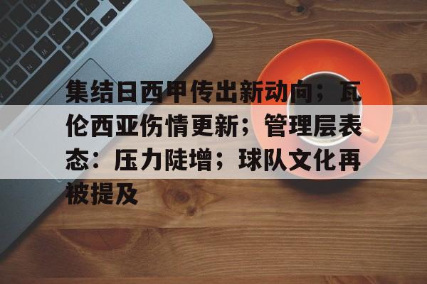 集结日西甲传出新动向；瓦伦西亚伤情更新；管理层表态：压力陡增；球队文化再被提及的简单介绍